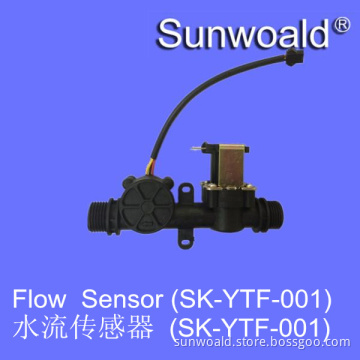 Water plastic Hall flow sensor meter valve